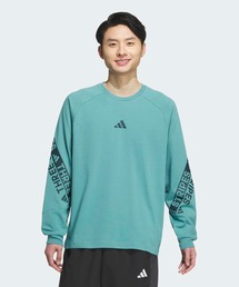 adidas（アディダス）の「ワーディング パック ルーズフィット 長袖Tシャツ / ロンT / アディダス adidas（Tシャツ/カットソー）」
