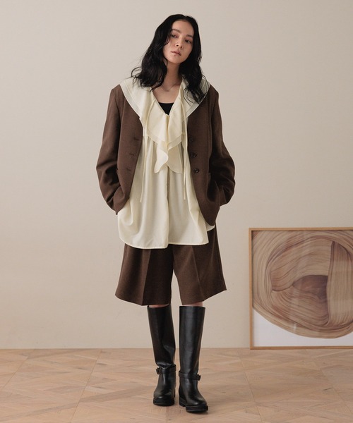 今季！新品！ローリーズファームブラウン ジャケット 今月限定大幅