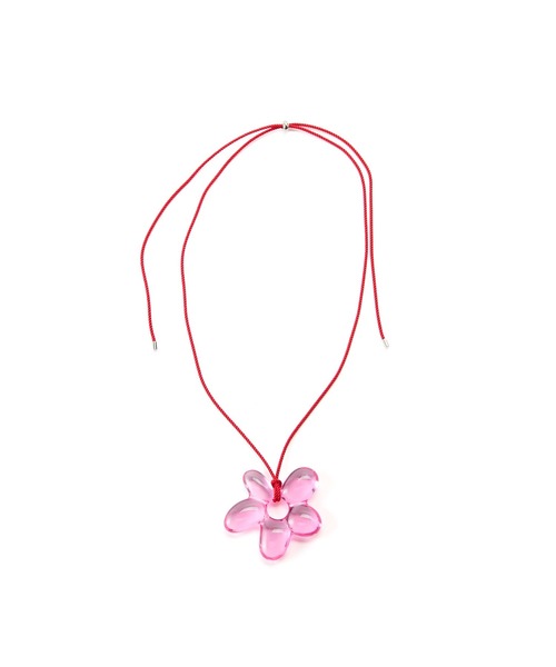 Casselini（キャセリーニ）の「Casselini(キャセリーニ)クリアフラワーチョーカー（チョーカー・レディース・ブラック/クリア/ピンク/レッド・FREE）」の8枚目の写真