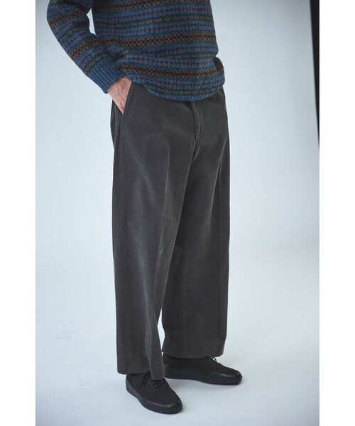 m*m様 steven alan コーデュロイパンツ L ナチュラル Steven Alan＞コーデュロイ ワイド トラウザーズ