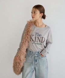 BAYFLOW（ベイフロー）の「[柔らかな肌ざわり]スムースタッチプリント長袖Tシャツ / ロンT（Tシャツ/カットソー）」