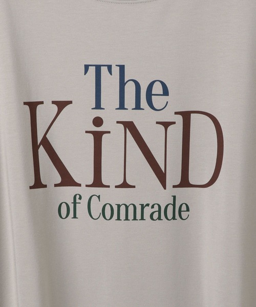 BAYFLOW（ベイフロー）の「[柔らかな肌ざわり]スムースタッチプリント長袖Tシャツ / ロンT（Tシャツ/カットソー・レディース・オフホワイト/グレー/ブラック/ブラウン/チャコール/ホワイト・SMALL/MEDIUM）」の21枚目の写真