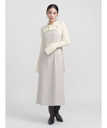 POLO BCS | 【POLO BCSコラボ】カラーネックニットドッキングワンピース(ワンピース)