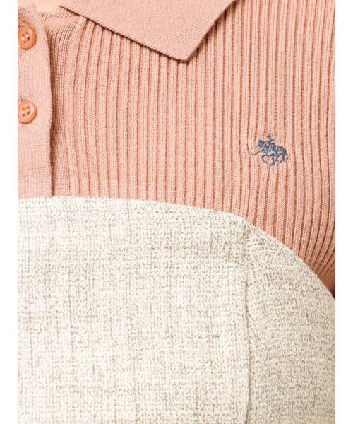 POLO BCS（ポロ ビーシーエス）の「【POLO BCSコラボ】カラーネックニットドッキングワンピース（ワンピース・レディース・ネイビー/チャコールグレー/ブルー/アイボリー/ピンク・SMALL/MEDIUM）」の21枚目の写真
