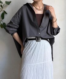 【DOUDOU】長袖カットソー ブラウス カットソー 長袖 レディース 春 秋 (メール便 送料無料12)T100