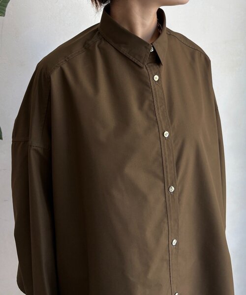 DouDou(ドゥドゥ)の「ポンチョブラウス(シャツ/ブラウス・レディース・ブルー/チャコールグレー/カーキ・FREE)」の16枚目の写真