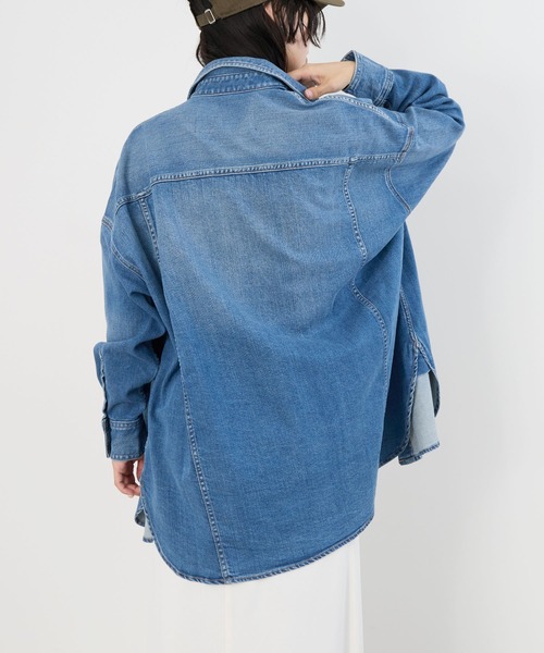 セール】【Healthy DENIM】デニムビッグシャツ（シャツ/ブラウス