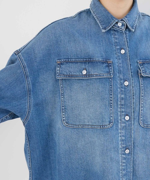 セール】【Healthy DENIM】デニムビッグシャツ（シャツ/ブラウス