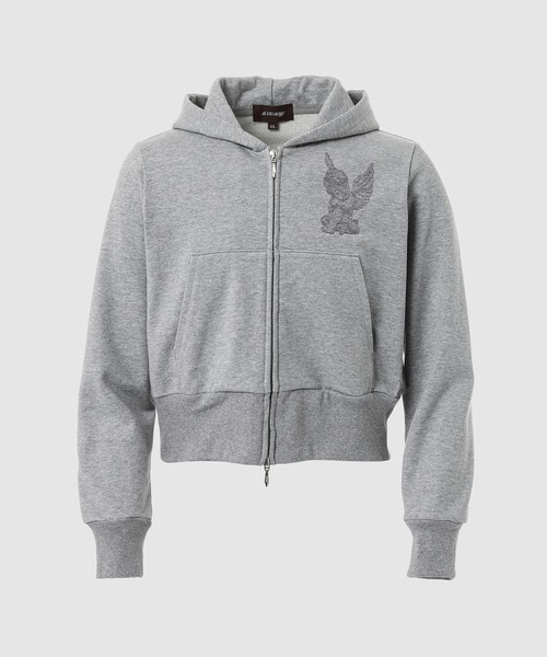 MASU（エムエーエスユー）の「MB ZIP-UP HOODIE（パーカー・メンズ・レッド/ブラック/グレー/ホワイト・46/44）」の4枚目の写真