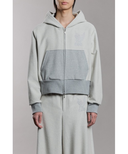 MASU（エムエーエスユー）の「MB ZIP-UP HOODIE（パーカー・メンズ・レッド/ブラック/グレー/ホワイト・46/44）」の12枚目の写真