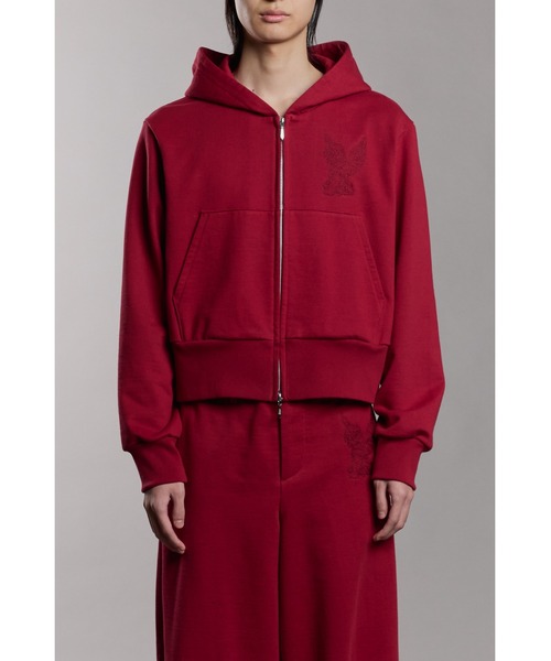 MASU（エムエーエスユー）の「MB ZIP-UP HOODIE（パーカー・メンズ・レッド/ブラック/グレー/ホワイト・46/44）」の13枚目の写真