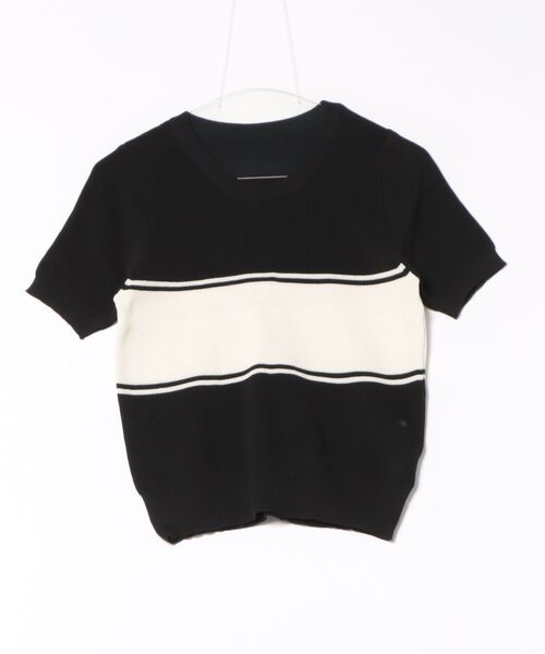 新品❤️ARCHIVIO ブラック 半袖セーター 新品❤️ARCHIVIO ブラック 半袖セーター ZOZOTOWN Yahoo!店