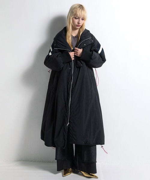 AULA AILA(アウラアイラ)の「ドッキングデニムワイドパンツ(デニムパンツ・レディース・ブラック/グレー/ブルー・0/1)」の22枚目の写真