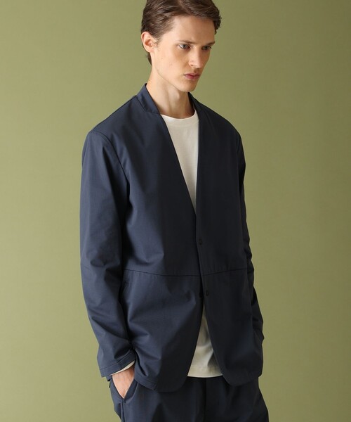 Columbia（コロンビア）の「速乾 通勤対応 COLUMBIA BLACK LABEL／ゲータウェイポート ジャケット／コロンビアブラックレーベル（ノーカラージャケット・メンズ・ブラック/ネイビー/グリーン・M/XL/L/S）」の3枚目の写真