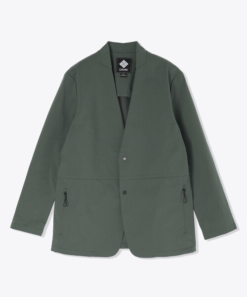 Columbia（コロンビア）の「速乾 通勤対応 COLUMBIA BLACK LABEL／ゲータウェイポート ジャケット／コロンビアブラックレーベル（ノーカラージャケット・メンズ・ブラック/ネイビー/グリーン・M/XL/L/S）」の11枚目の写真