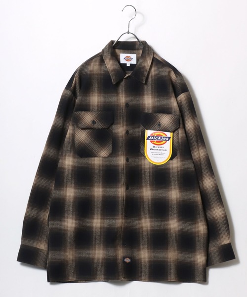 セール】2025AW Dickies/ディッキーズ オーバーサイズ ネルオンブレ