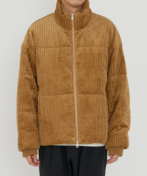 B.C STOCK（ベーセーストック）の「【Deux Allures/ドゥ アリュール】オニコール レイヤードショートブルゾン（ブルゾン・メンズ・オレンジ/アイボリー・MEDIUM/LARGE）」の11枚目の写真