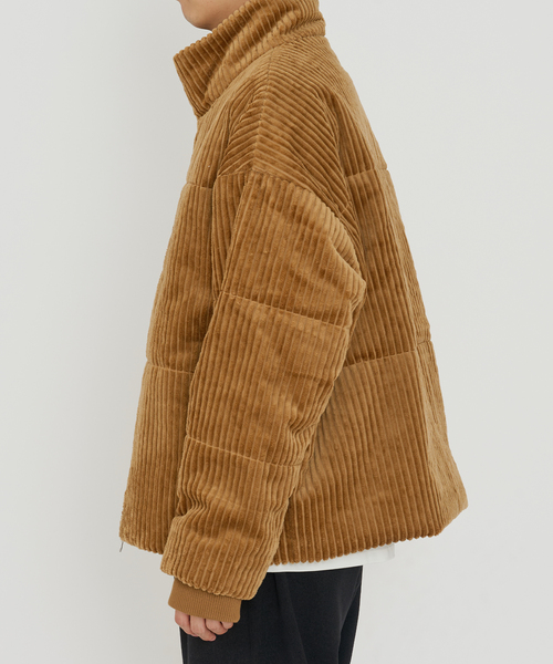 B.C STOCK（ベーセーストック）の「【Deux Allures/ドゥ アリュール】オニコール レイヤードショートブルゾン（ブルゾン・メンズ・オレンジ/アイボリー・MEDIUM/LARGE）」の12枚目の写真