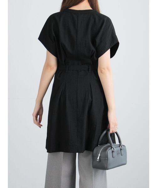 Te chichi(テチチ)の「ミリタリーチュニックシャツ(チュニック・レディース・カーキ/ブラック/ベージュ・F)」の13枚目の写真