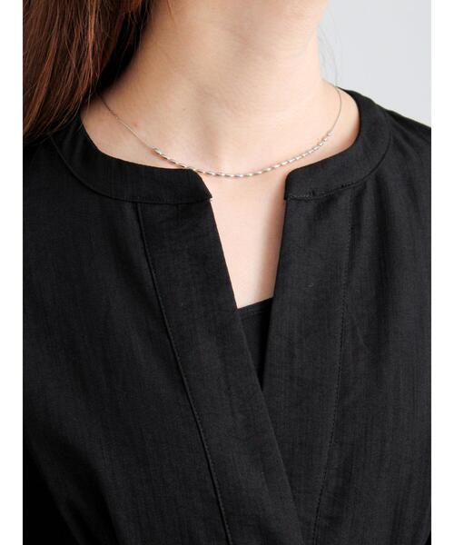 Te chichi(テチチ)の「ミリタリーチュニックシャツ(チュニック・レディース・カーキ/ブラック/ベージュ・F)」の15枚目の写真