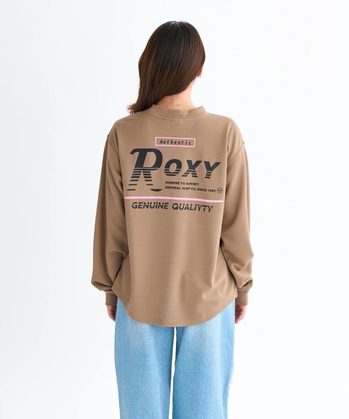 ROXY(ロキシー)の「AUTHENTIC /ロキシーバックプリント裾ラウンドシルエット長袖ロンT(Tシャツ/カットソー・レディース・ブラック/ホワイト/ピンク/ベージュ・MEDIUM/LARGE/SMALL)」の12枚目の写真