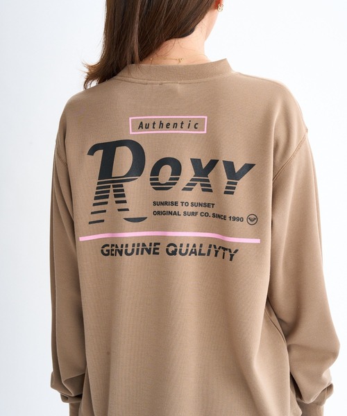 ROXY(ロキシー)の「AUTHENTIC /ロキシーバックプリント裾ラウンドシルエット長袖ロンT(Tシャツ/カットソー・レディース・ブラック/ホワイト/ピンク/ベージュ・MEDIUM/LARGE/SMALL)」の15枚目の写真