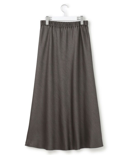 VERY11月号掲載/洗える】ヴィンテージダブルサテン ナロー スカート