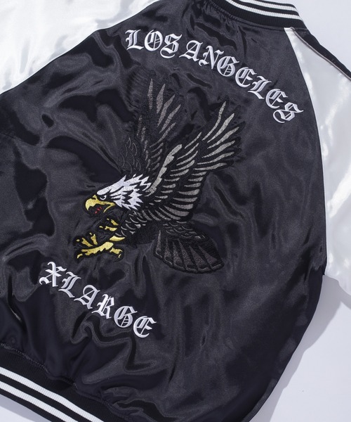エクストララージ スカジャン リバーシブル XLARGE エクストララージ スーベニアジャケット スカジャン