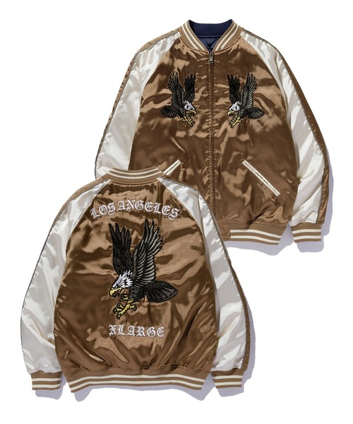 エクストララージ　スカジャン REVERSIBLE SOUVENIR JACKET（スカジャン）｜XLARGE（エクストララージ