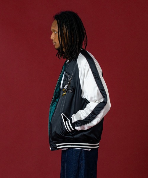 X-LARGEスカジャン REVERSIBLE SOUVENIR JACKET（スカジャン）｜XLARGE（エクストラ