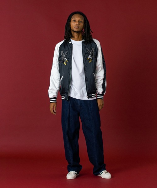 ジャケット・アウター xlarge souvenir jacket REVERSIBLE SOUVENIR JACKET（スカジャン）｜XLARGE（エクストラ