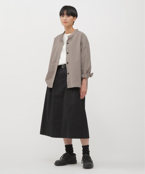 WASHED CHINO COTTON(スカート)|MHL.(エムエイチエル)の WASHED CHINO COTTON(スカート)|MHL.(エムエイチエル)の