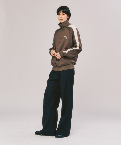 PUMA（プーマ）の「【PUMA / プーマ】別注 T7 TRACK JKT / トラックジャケット（ブルゾン・メンズ・ブラウン・X-LARGE/LARGE/MEDIUM）」の3枚目の写真