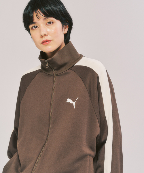 PUMA（プーマ）の「【PUMA / プーマ】別注 T7 TRACK JKT / トラックジャケット（ブルゾン・メンズ・ブラウン・X-LARGE/LARGE/MEDIUM）」の5枚目の写真