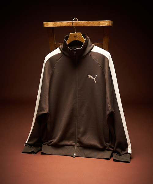 PUMA（プーマ）の「【PUMA / プーマ】別注 T7 TRACK JKT / トラックジャケット（ブルゾン・メンズ・ブラウン・X-LARGE/LARGE/MEDIUM）」の9枚目の写真