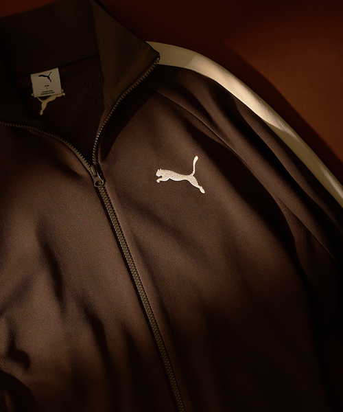 PUMA（プーマ）の「【PUMA / プーマ】別注 T7 TRACK JKT / トラックジャケット（ブルゾン・メンズ・ブラウン・X-LARGE/LARGE/MEDIUM）」の10枚目の写真