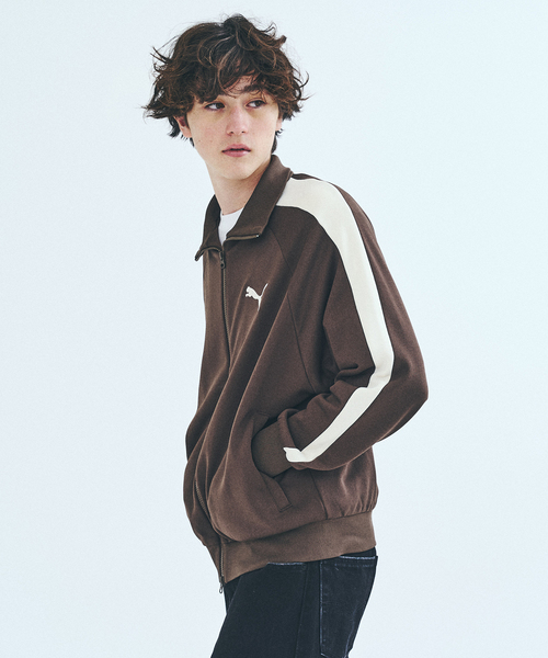 PUMA（プーマ）の「【PUMA / プーマ】別注 T7 TRACK JKT / トラックジャケット（ブルゾン・メンズ・ブラウン・X-LARGE/LARGE/MEDIUM）」の12枚目の写真