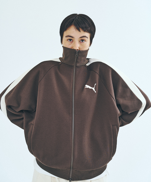 PUMA（プーマ）の「【PUMA / プーマ】別注 T7 TRACK JKT / トラックジャケット（ブルゾン・メンズ・ブラウン・X-LARGE/LARGE/MEDIUM）」の13枚目の写真