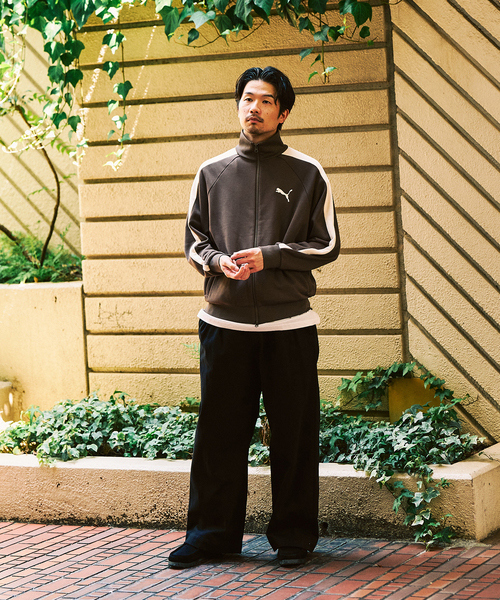 PUMA（プーマ）の「【PUMA / プーマ】別注 T7 TRACK JKT / トラックジャケット（ブルゾン・メンズ・ブラウン・X-LARGE/LARGE/MEDIUM）」の15枚目の写真