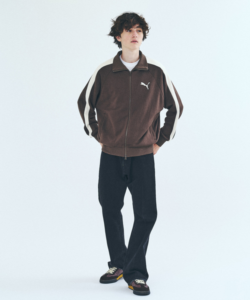 PUMA（プーマ）の「【PUMA / プーマ】別注 T7 TRACK JKT / トラックジャケット（ブルゾン・メンズ・ブラウン・X-LARGE/LARGE/MEDIUM）」の17枚目の写真