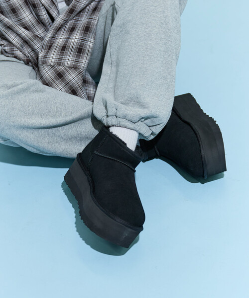 限定展開 UGG/アグ W CLASSIC ULTRA MINI PLATFORM/クラシック