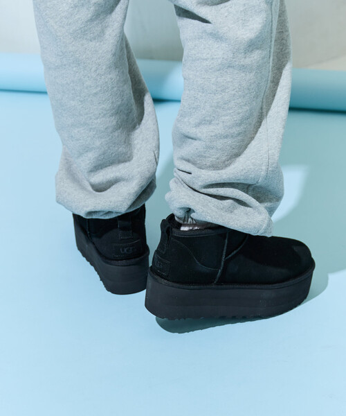 限定展開 UGG/アグ W CLASSIC ULTRA MINI PLATFORM/クラシック