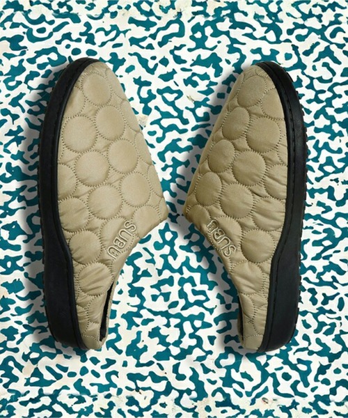 SUBU（スブ）の「【SUBU】Circle collection（スリッポン・レディース・ブラック/カーキ/シルバー/ベージュ・0/1/2/3）」の2枚目の写真