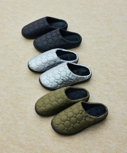 SUBU（スブ）の「【SUBU】Circle collection（スリッポン・レディース・ブラック/カーキ/シルバー/ベージュ・0/1/2/3）」の15枚目の写真