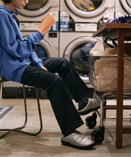 SUBU（スブ）の「【SUBU】Circle collection（スリッポン・レディース・ブラック/カーキ/シルバー/ベージュ・0/1/2/3）」の9枚目の写真