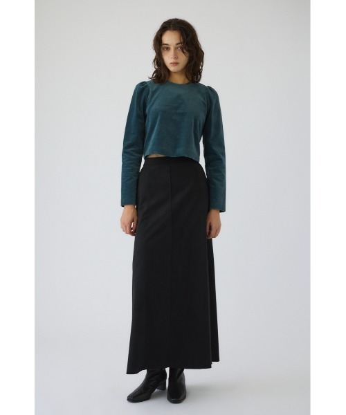 RIM.ARK(リムアーク)の「Puff corduroy compact tops パフコーデュロイコンパクトトップス(Tシャツ/カットソー・レディース・ライトブラック/グリーン/ライトベージュ・36/38)」の3枚目の写真