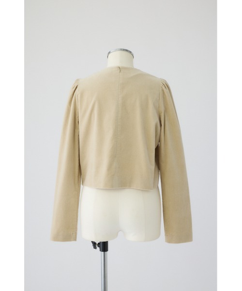RIM.ARK(リムアーク)の「Puff corduroy compact tops パフコーデュロイコンパクトトップス(Tシャツ/カットソー・レディース・ライトブラック/グリーン/ライトベージュ・36/38)」の22枚目の写真