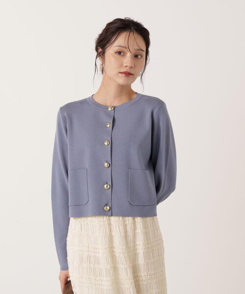 セール】【青島心さん着用】＜ハンドウォッシャブル＞シルク混ニット