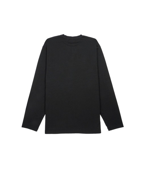MSGM(エムエスジーエム)の「【NEW】MSGM WASHEDロゴ ロングスリーブTシャツ(Tシャツ/カットソー・メンズ・ブラック・M/L/XL/S)」の2枚目の写真