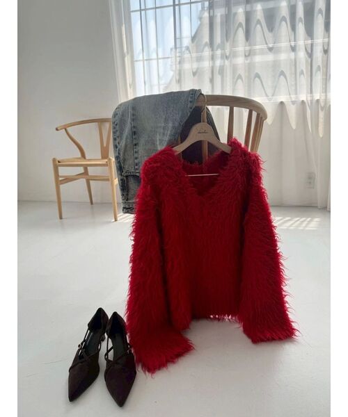 dazzlin（ダズリン）の「クロスベルトパンプス（パンプス・レディース・レッド/ブラウン/アイボリー/ブラック・MEDIUM/LARGE）」の11枚目の写真